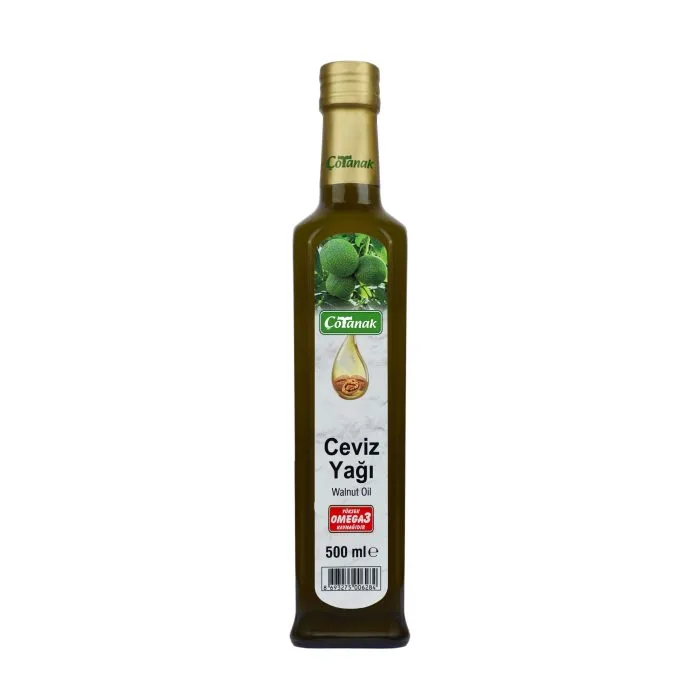 Ceviz Yağı 500ml Cam Şişe - Görsel 3