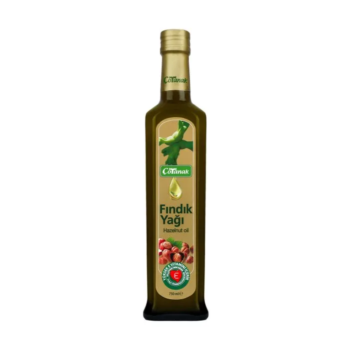 Fındık Yağı 750ml Cam Şişe - Görsel 2