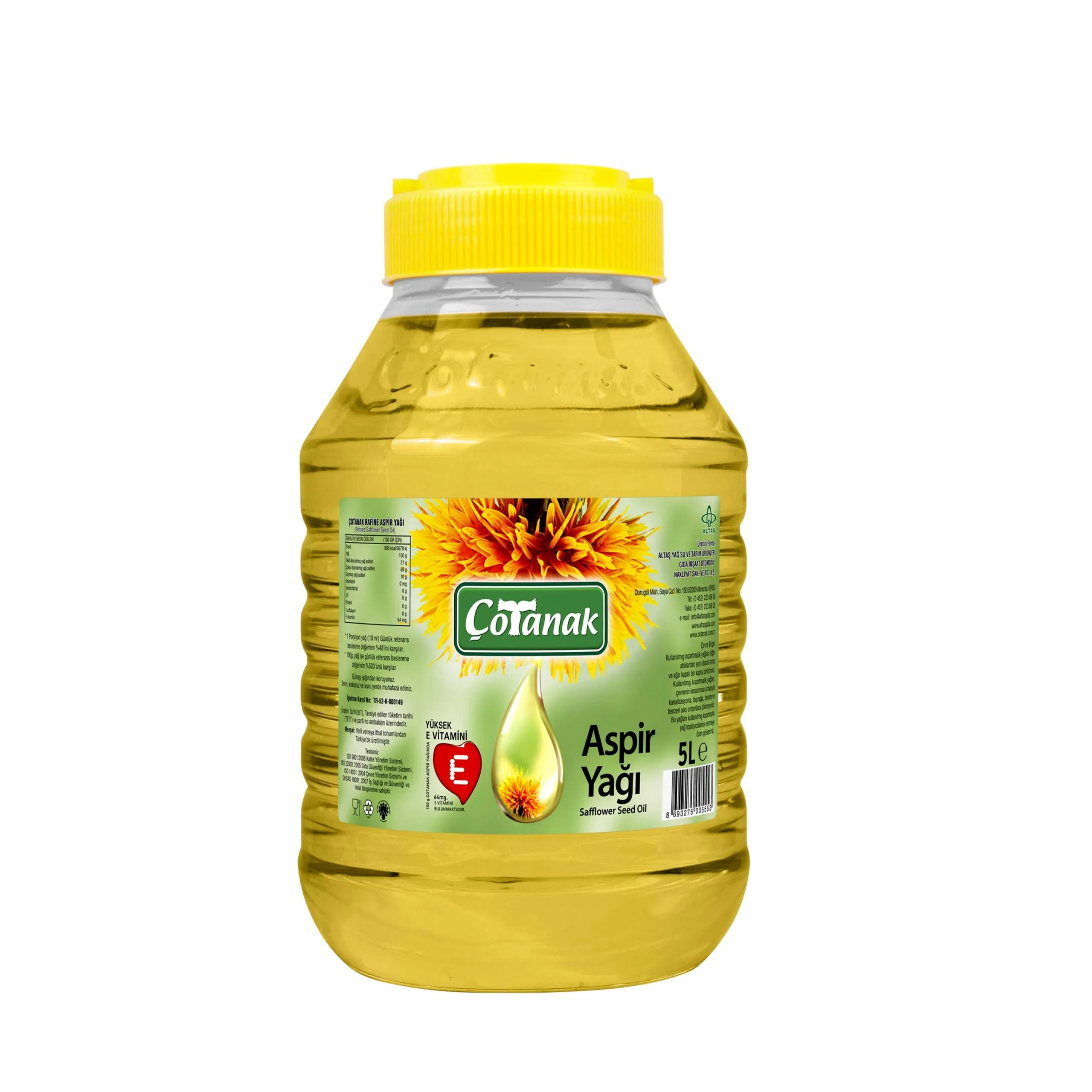 Aspir Yağı 5L Pet - Görsel 1