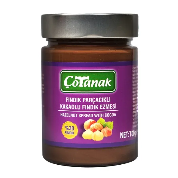 Fındık Parçacıklı Kakaolu Fındık Ezmesi 700 Gr - Görsel 2