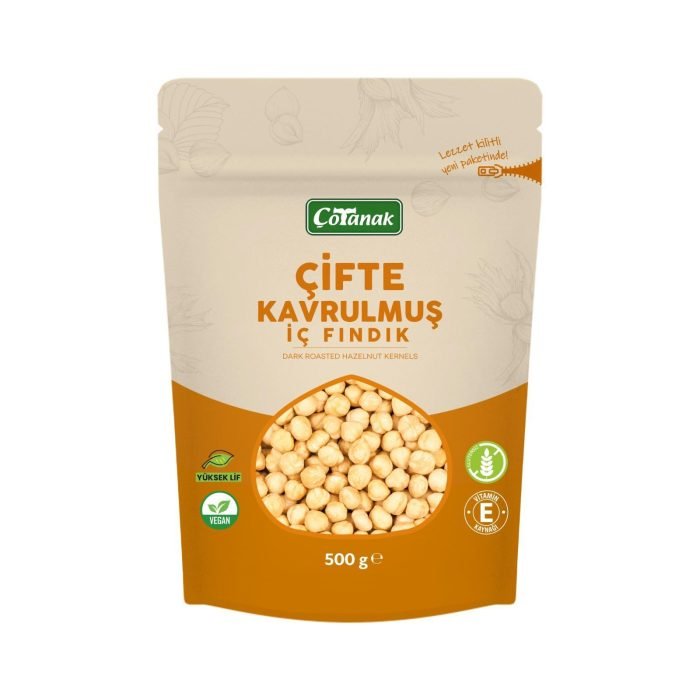 Çotanak 500 Gr Çifte Kavrulmuş İç Fındık - Görsel 4