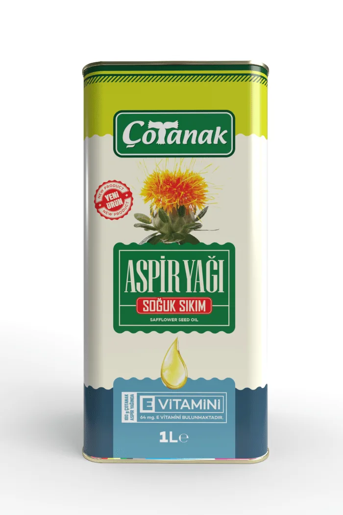 Soğuk Sıkım Aspir Yağı 1L Teneke - Görsel 2